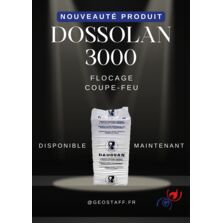DOSSOLAN 3000 - FLOCAGE COUPE FEU