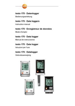 Enregistreur de température et d'humidité à carte SD | Testo 175