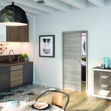 Porte d'intérieur à décor mélaminé | Fuji - Menuiseries d'Olt