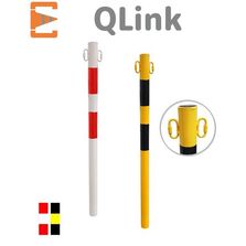 Poteau de balisage en tube métal diamètre 50 mm à sceller | PMS50- PMSS50