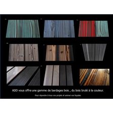 Bardage intérieur , extérieur... en bois avec différentes finitions | ADD LBBL / LA DCIT