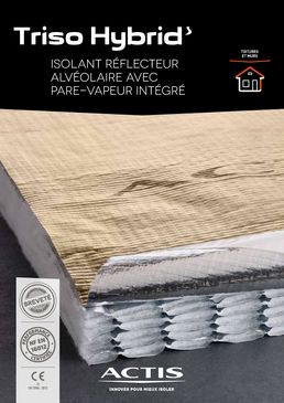 Paquet dosse isolant alvéolaire certifié EN 16012 | TRISO HYBRID'
