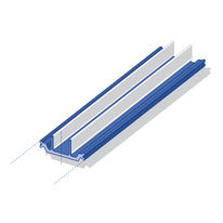 Barrette d'isolation thermique avec film à faible émissivité pour menuiseries alu | Polyamide avec Low-E Foil 