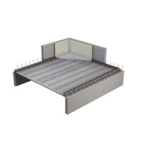 Gamme Thermoprédalle BA  | Planchers préfabriqués à rupteurs thermiques intégrés en ITI 