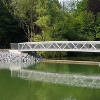 Passerelles en aluminium pour piétons et cyclistes  | GLÜCK