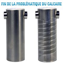 Adoucisseur à systèmes anticalcaire sans chimie | VitalQuartz Série DH