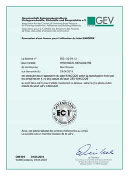 Mastic hybride pour joints de raccordements entre menuiseries et maçonnerie | Hybriseal Menuiserie