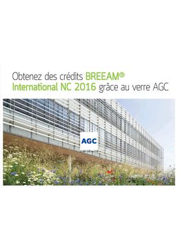 Obtenez des crédits BREEAM International grâce au verre AGC