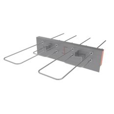 Rupteur de pont thermique pour la liaison balcon/plancher en zone sismique | Slabe BZNS boitier isolant structurel
