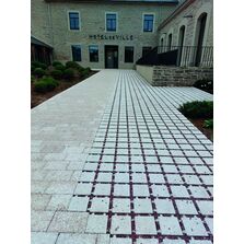 Pavés préfabriqués pour sol extérieur en matériaux recyclés | Pavé Re-Source