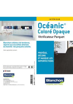 Vitrificateur aqua-polyuréthane coloré à finition satinée | Océanic Coloré Opaque