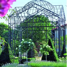 Structure métallique en gloriette pour plantes grimpantes | Gloriette Pavillon Classique