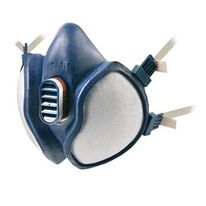 Demi-masque de protection respiratoire réutilisable à filtres intégrés  | Série 4000