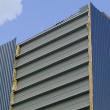 Lames en acier à nervures pour pose horizontale | Plateau