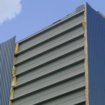 Lames en acier à nervures pour pose horizontale | Plateau