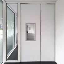 Blocs-portes bois avec parcloses affleurantes | Parcloses affleurantes MALERBA 