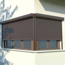 Volet roulant rénovation sur mesure en aluminium DP 55 mm | VRENO-ALU55