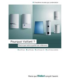 Brochure gamme chaudières murales gaz condensation