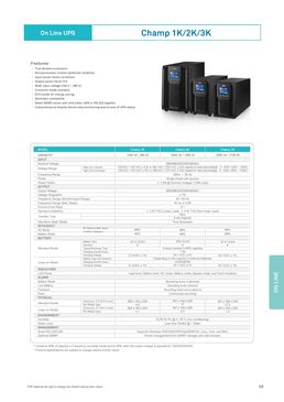Onduleur électrique FSP | CHAMP 1k/2k/3k 