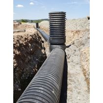 Boîte d'inspection et de branchement étanche en PE-HD pour collecte des eaux pluviales ou usées | MULTI-inspect S600 