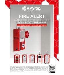 FIRE ALERT, le système de détection incendie qui se connecte à vos systèmes de sécurité pour une surveillance 360°