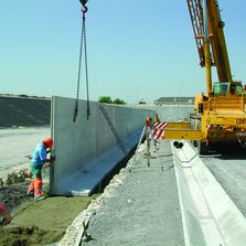 Murs béton préfabriqués de 6 m de longueur | Murs séries 600