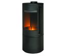 Poêle à bois 7 kW en fonte avec post combustion compatible RT2012 | Altara 6103-44