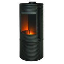 Poêle à bois 7 kW en fonte avec post combustion compatible RT2012 | Altara 6103-44