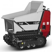 Mini dumper chenille CU 450 Kg pour terrassement et autres usages | TRAKER T45.1.1