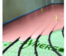 Système complet de plancher chauffant-rafraîchissant à isolation projetée | Triotherm