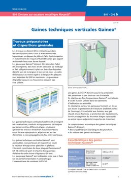 Panneau sandwich isolant pour gaines techniques | Gaineo