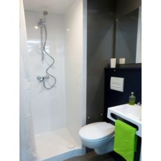 Salle de bain préfabriquée compacte astucieuse | DIMENSIO 80 | Gamme BAUDET SMART