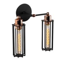 Applique murale Likya noir 1 x E 27 sans ampoule | G011178