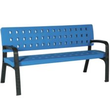 Banc de jardin en plastique recyclable Modo