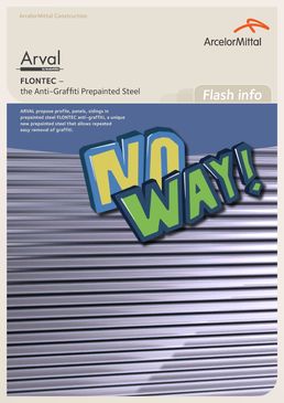 Revêtement organique anti graffiti sur panneau | Flontec