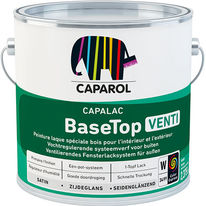 Peinture laque spéciale bois | Capalac BaseTop Venti