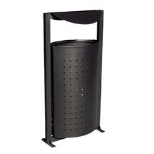 Corbeille de ville en acier galvanisé | Arco 