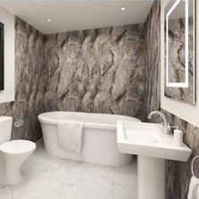 Panneau mural pour espace humide ou sec | New Style - 27722TFM