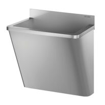 Auge chirurgic. HYGIENE dosseret court L.700 Inox 304 satiné | Réf. 185020