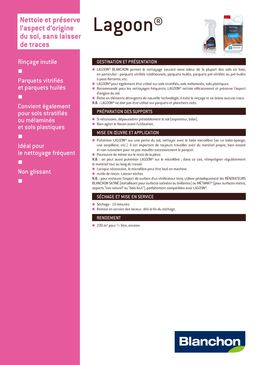 Nettoyant prêt à l'emploi pour l'entretien des parquets vitrifiés et huilés | Lagoon