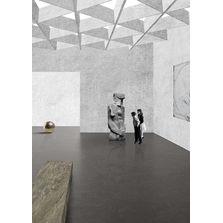 Screed - Sol caoutchouc lisse aspect béton taloché