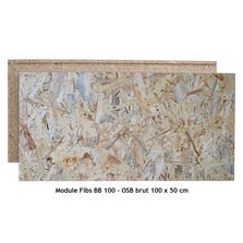 Panneau en bois pour parois et cloisons intérieures | FIBS BB100 – OSB 