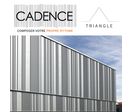 Bardage acier aléatoire en 12 profils (10 profils collection et 2 profils XL) et 4 largeurs différentes | Cadence Triangle