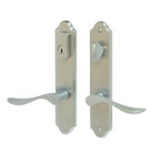 Ensemble de poignées avec cylindre US et plaque 45mm | VENICE