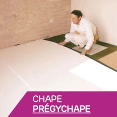 Chape sèche pour amélioration thermo-acoustique des planchers | Chape Prégychape