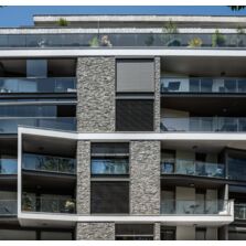 Panneaux composites et piliers en pierre naturelle sur mesure | STONEPANEL NORDIC