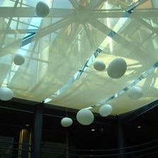 Membrane acoustique pour voiles tendus de toutes formes | Batyline Aw/ Aw Lux