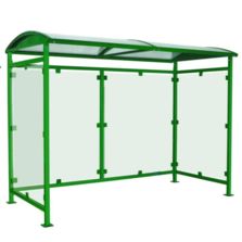 Abri bus Savone + 2 bardages latéraux