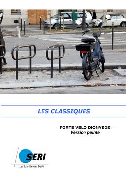Porte vélo en tube acier | Dionysos