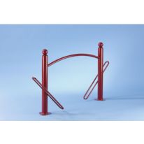 Barrière de rangement 2 vélos Carthagène